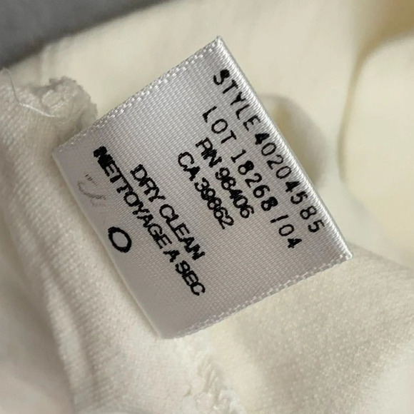 Theory Cream Short Sleeve Polo Shirt  21270 - Picture 7 of 9